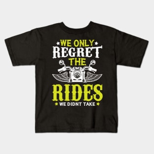 Biker Quote Kids T-Shirt